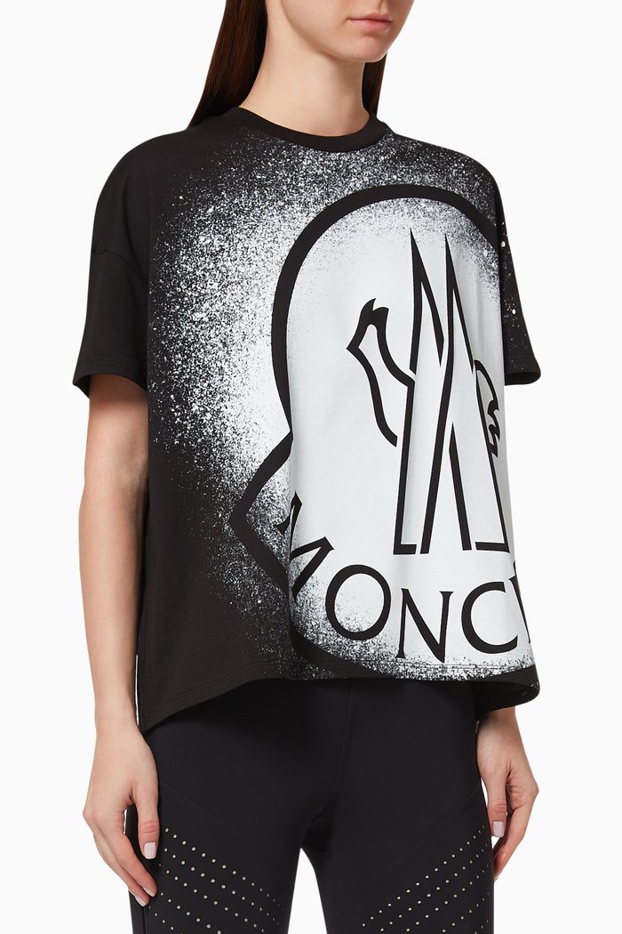 

Girocollo Logo T-shirt, Black