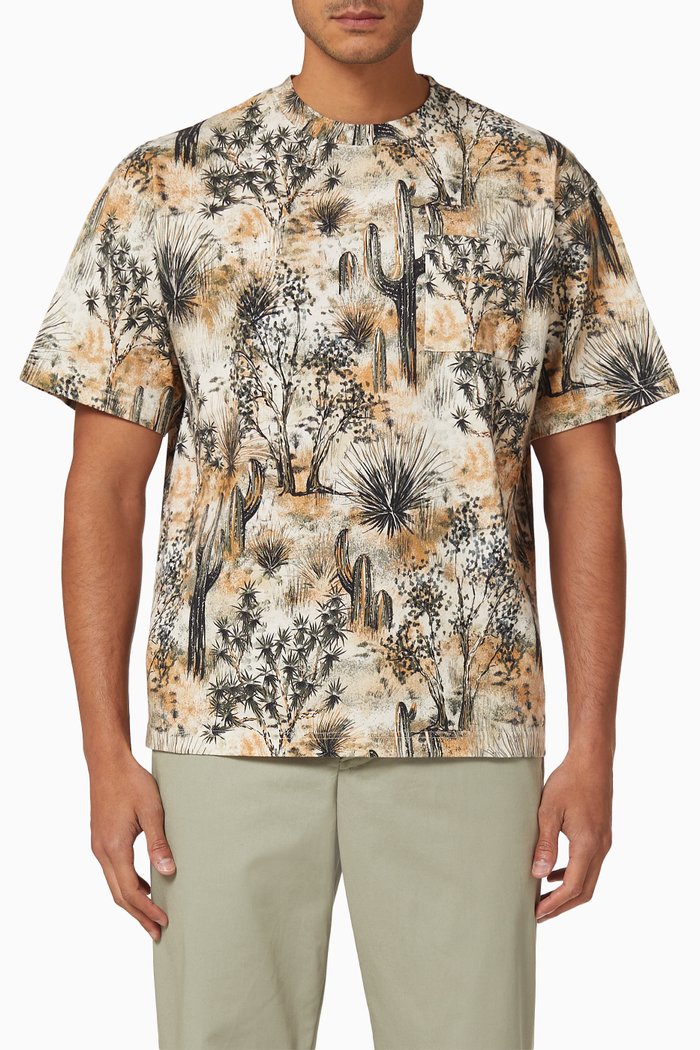 

Desert T-shirt in Cotton, Neutral