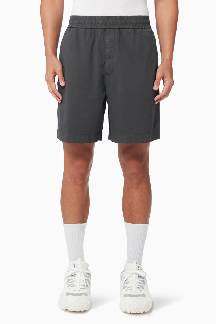 Jogging Shorts in Cotton, Grey