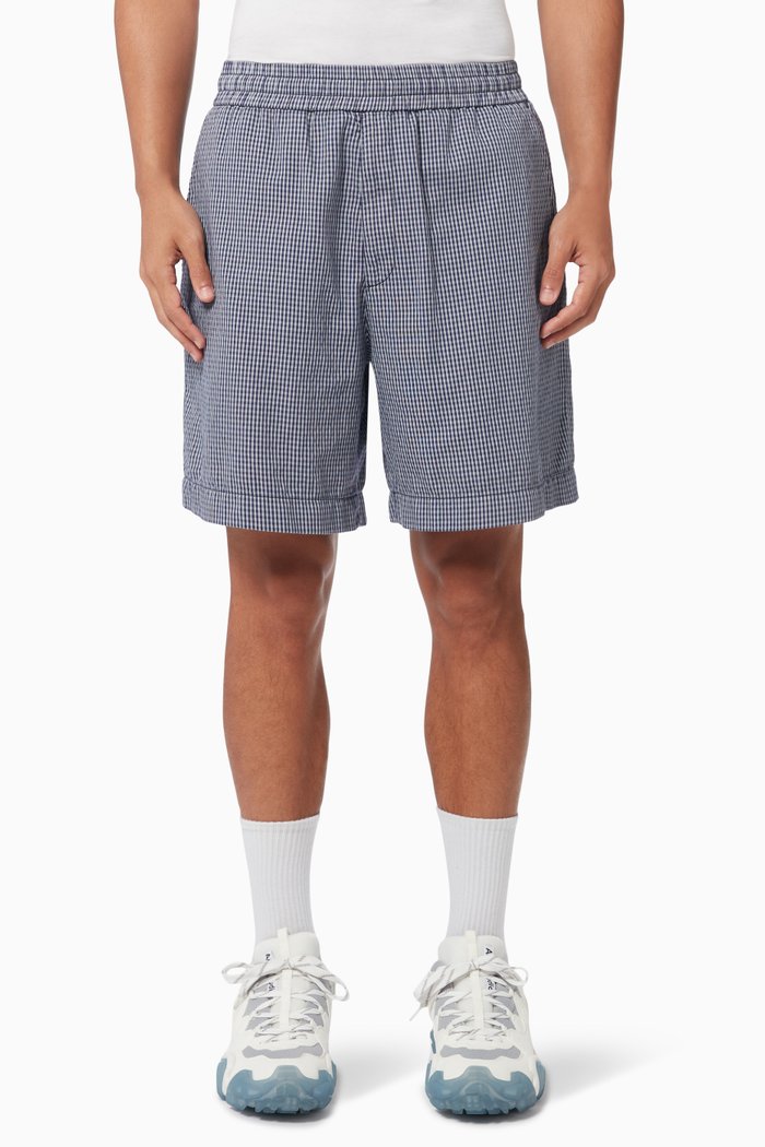 

Check Jogging Shorts, Grey