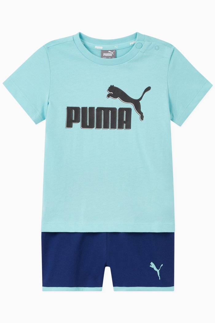 

Minicats T-shirt & Shorts Set, Blue