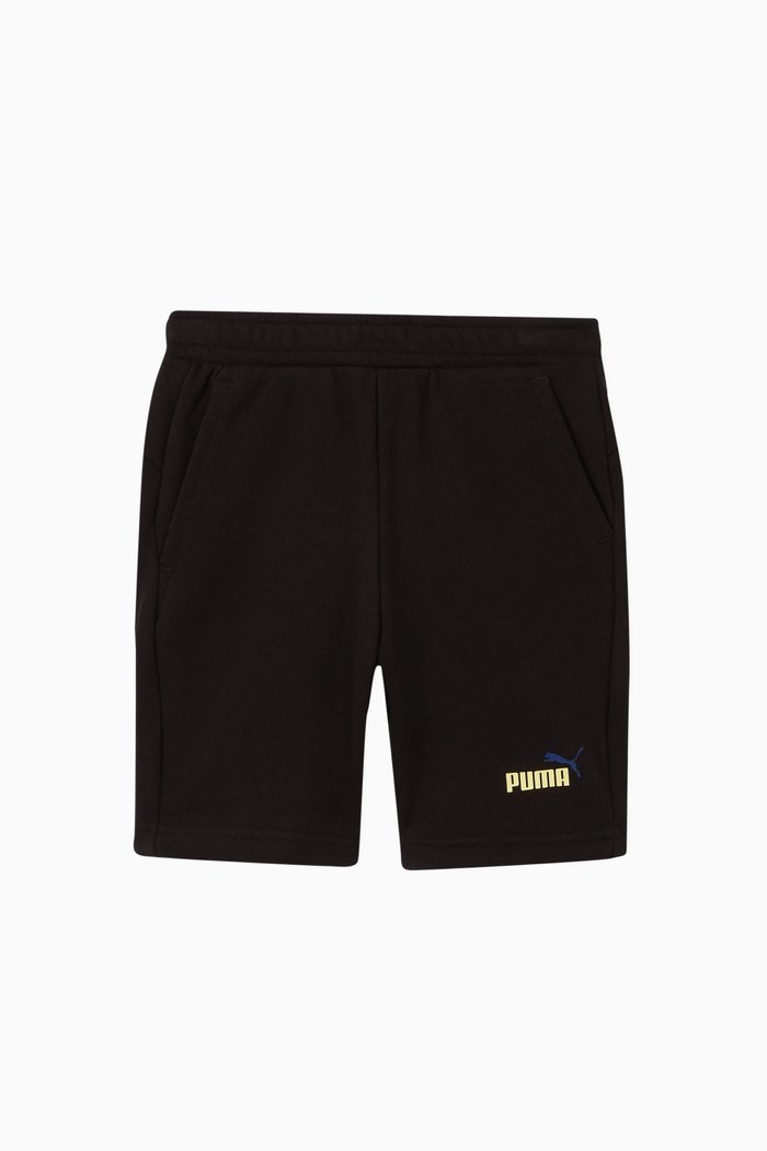 

Graphic Logo Shorts, Black