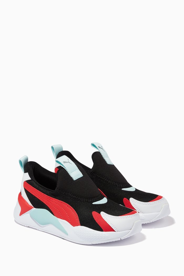 

RS-X3 Slip-on Sneakers in Mesh, Black