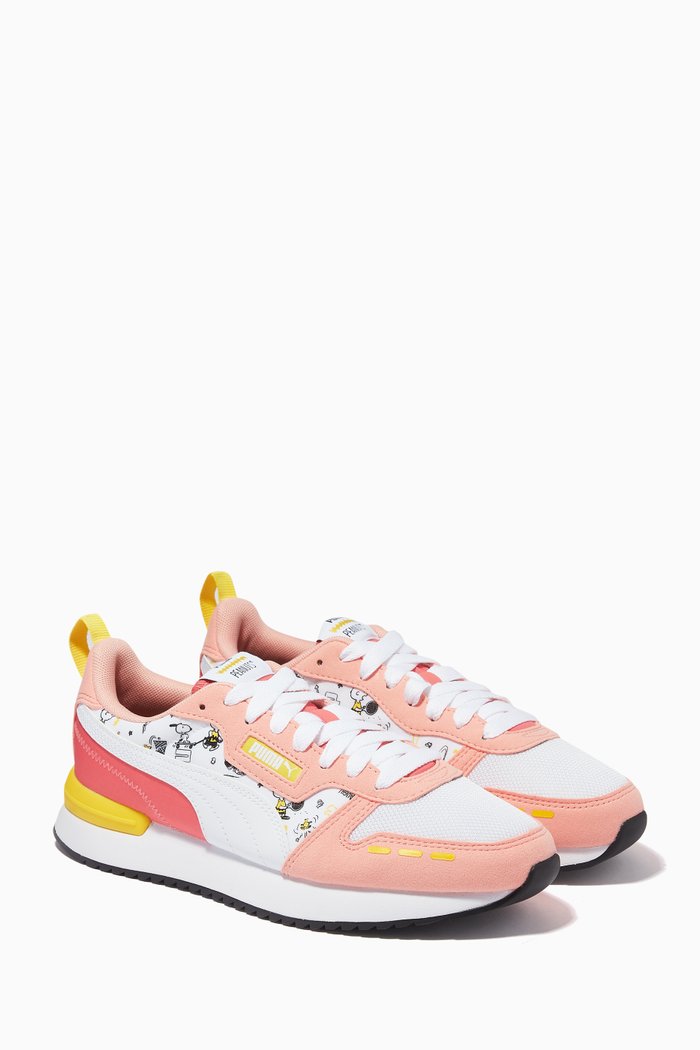 

x Peanuts Sneakers in Mesh, Pink