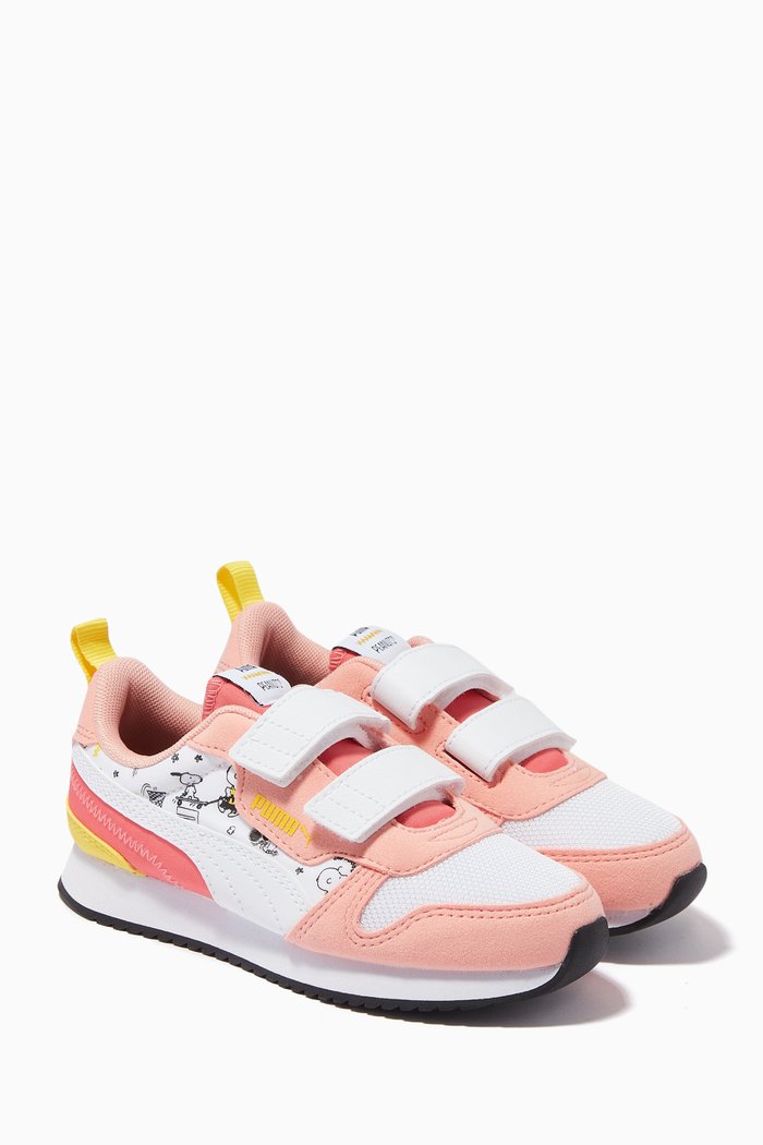 

x Peanuts Sneakers in Mesh, Pink