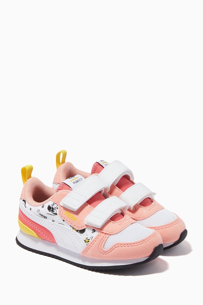 x Peanuts Sneakers in Mesh, Pink