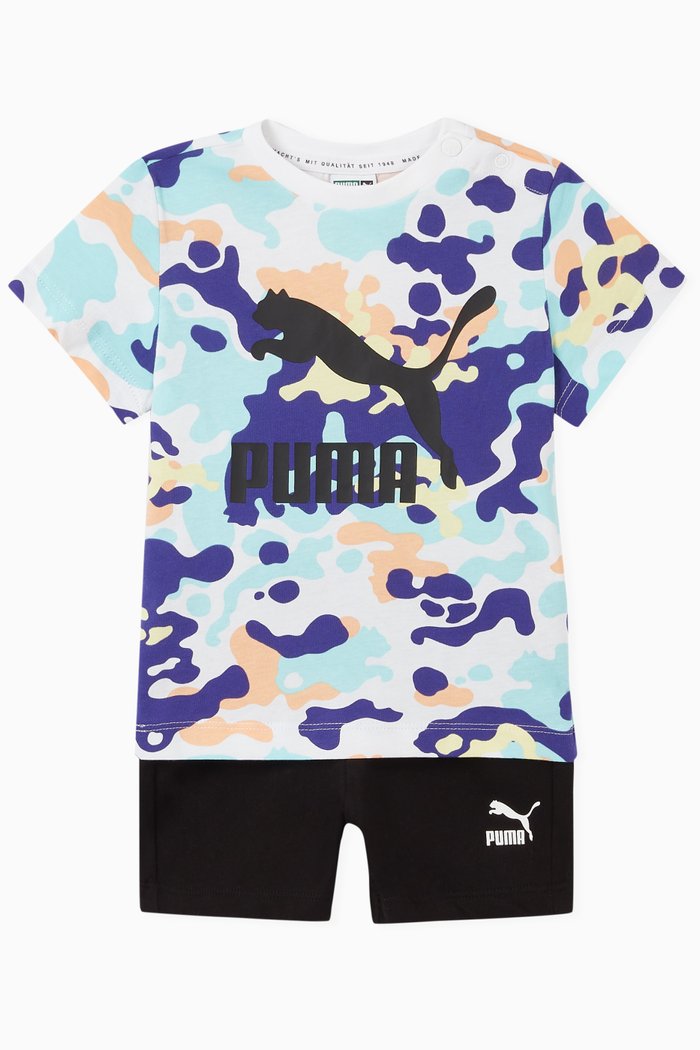 

Minicats Classics Camo T-shirt and Shorts Set, Multicolour