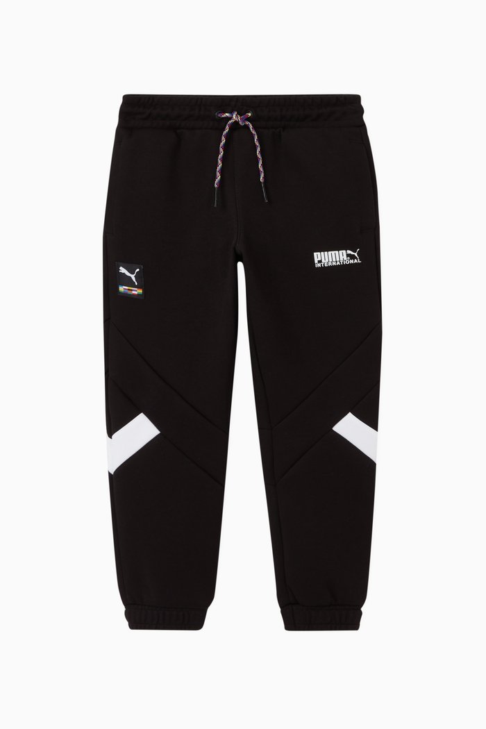 

Logo Cotton Sweatpants, Black