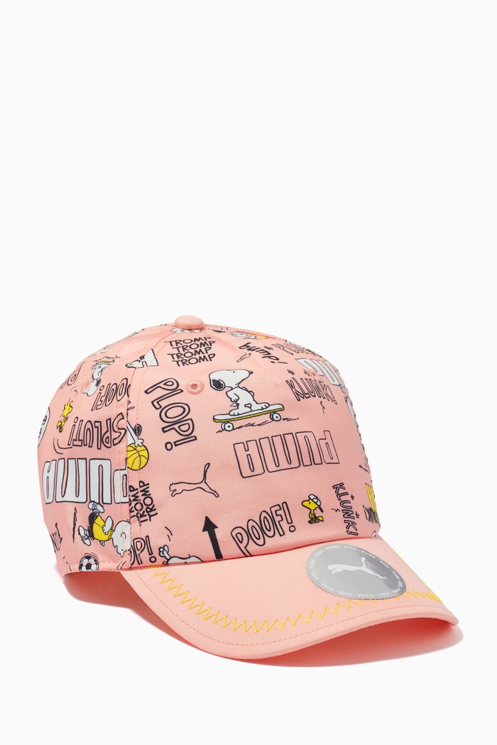 

Peanuts Youth Baseball Cap, Pink