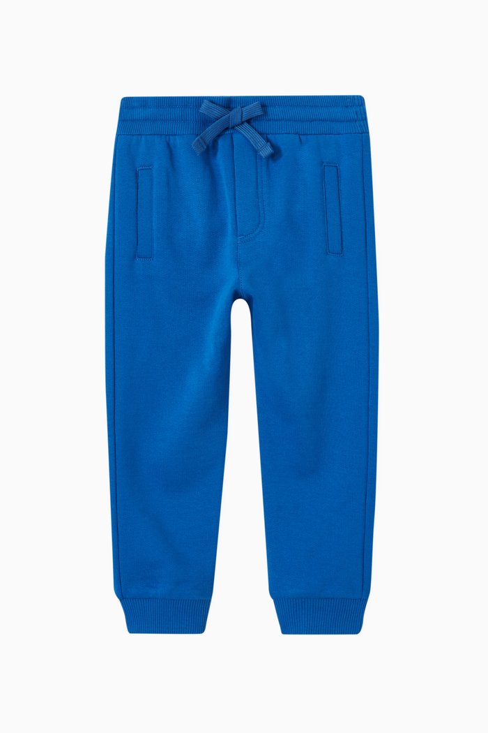 

Logo Badge Sweatpants in Jersey, Blue