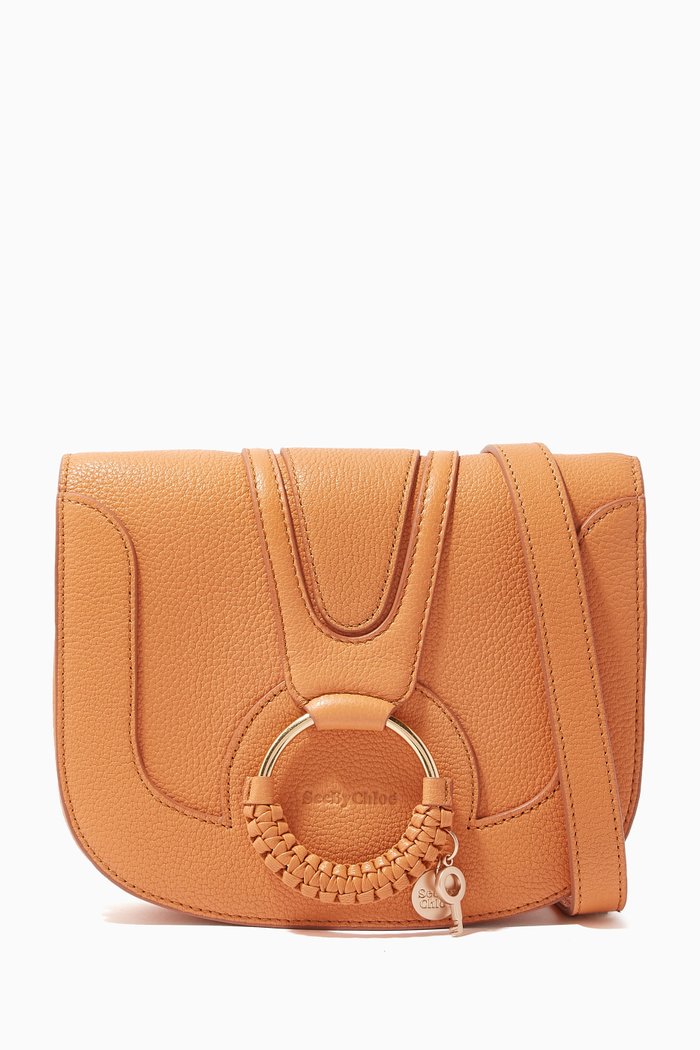 

Small Hana Bag in Grained Goatskin, Neutral