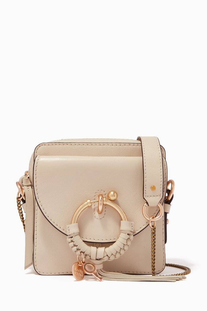 

Joan Camera Bag in Grained Cowhide, Neutral