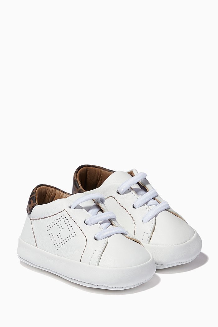 

Monogram Sneakers in Leather, White