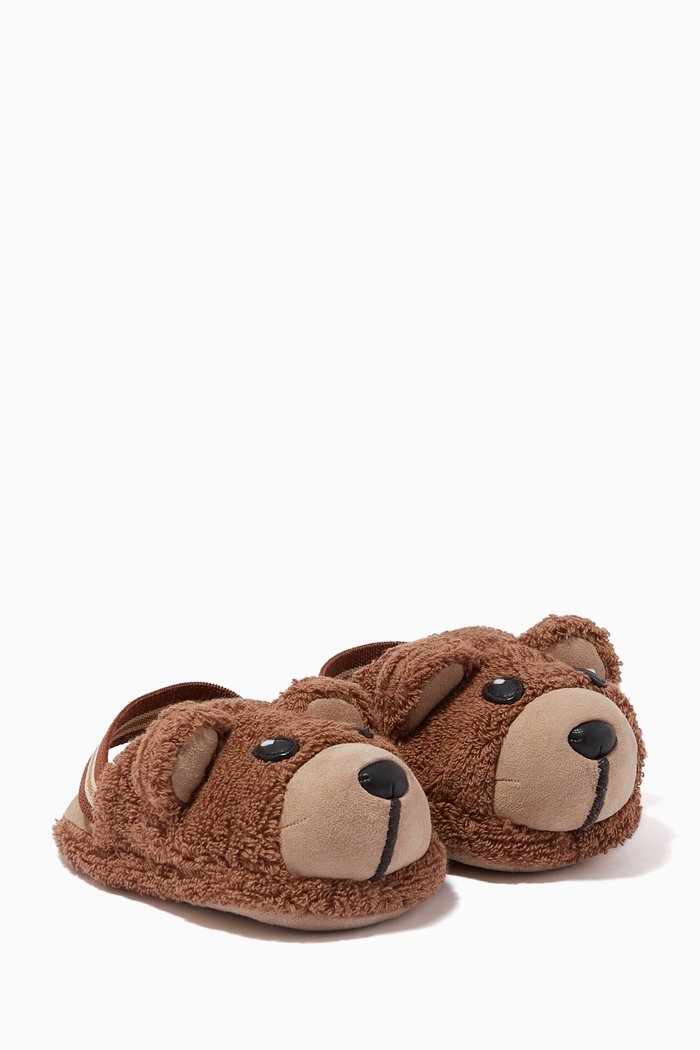 

Bear Shoes in Cotton, Brown