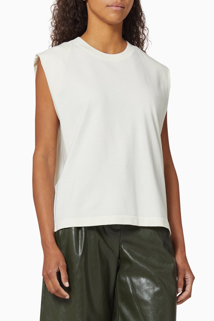 

Mandy Muscle T-shirt, White