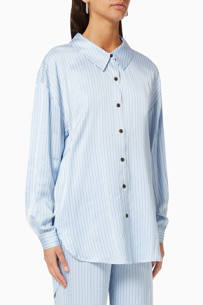 

Emme Stripe Shirt, Blue