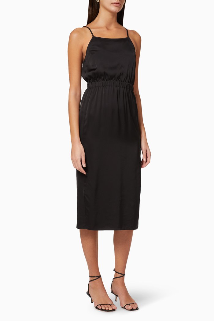 

Emma Viscose Dress, Black