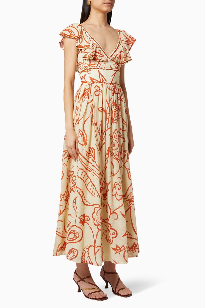 

Frida Paisley Dress, Multicolour