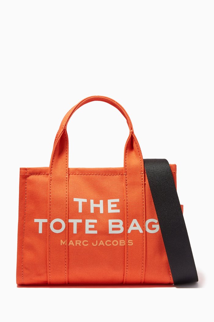

Mini Traveler Tote Bag in Canvas, Orange