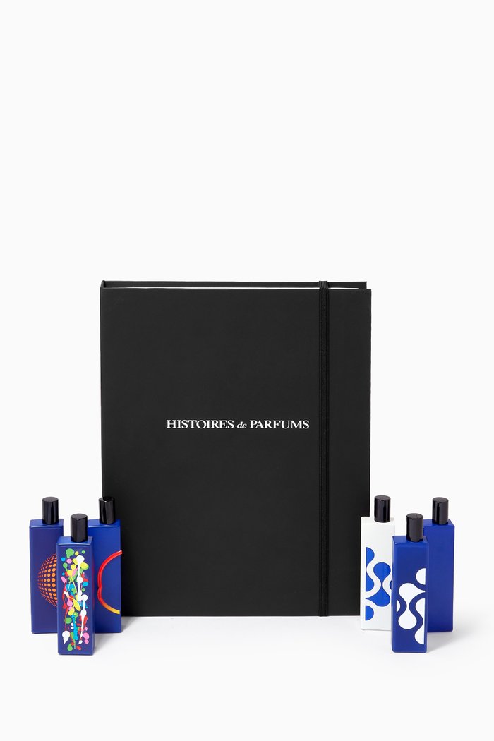 

This Is Not A Blue Bottle, Set of Six, Multicolour