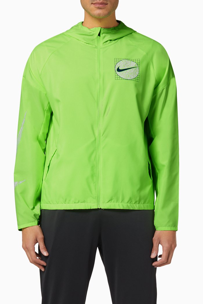 

Nike Essential Wild Run Jacket, Green