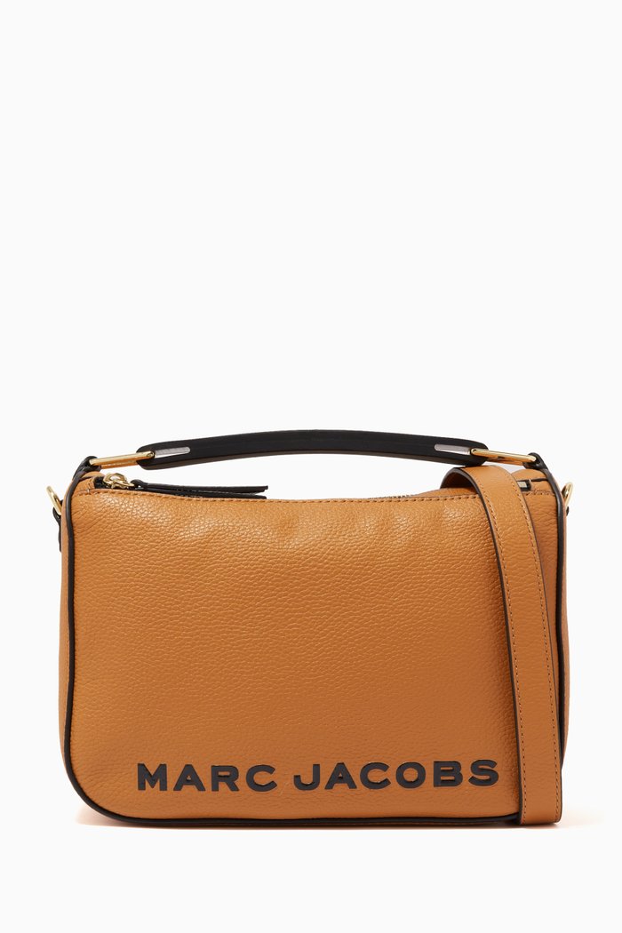 The Softbox Bag in Leather, Brown