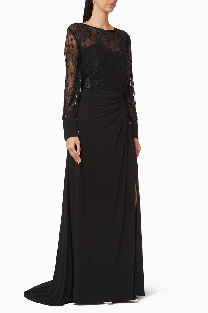 

Lace Gown, Black