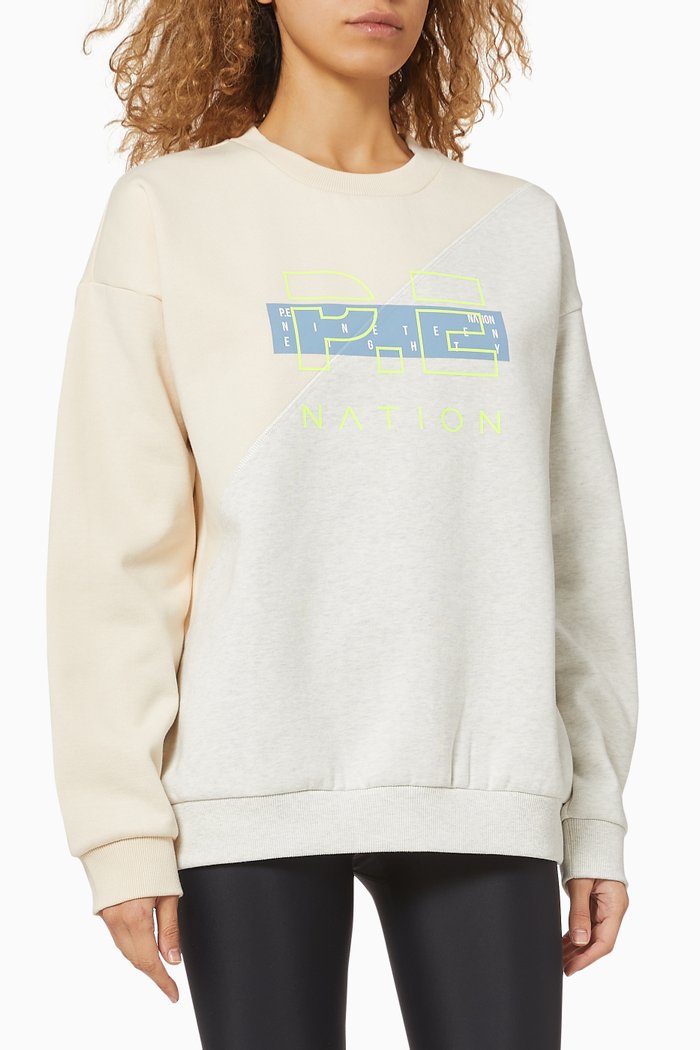 

First Position Organic Cotton Sweatshirt, Blue
