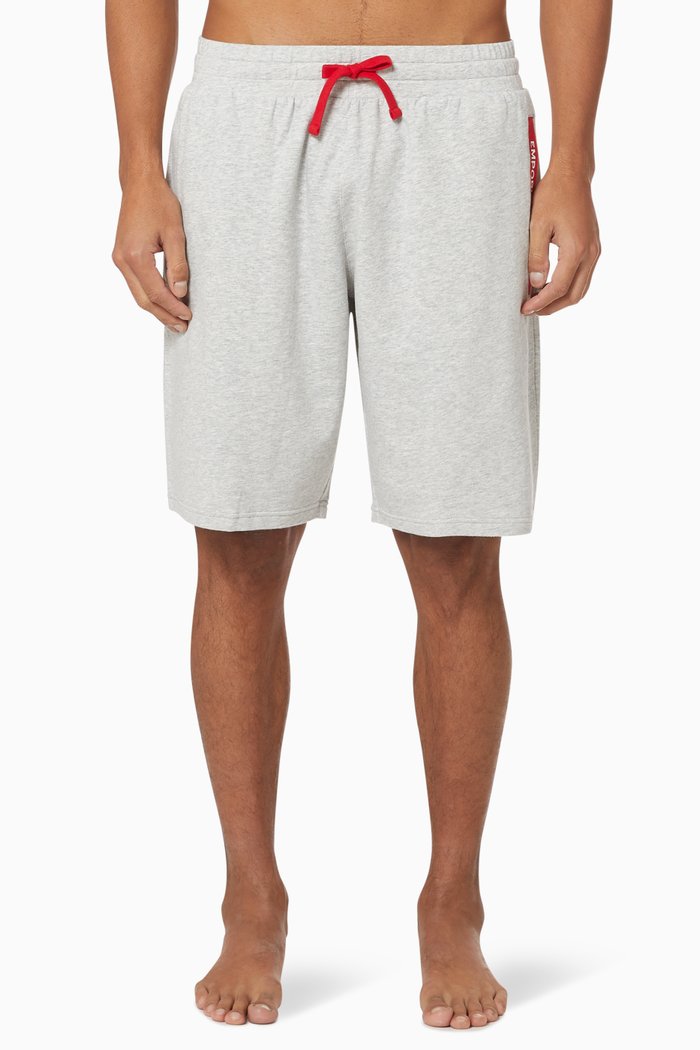 

Stretch Terry Bermuda Shorts, Grey