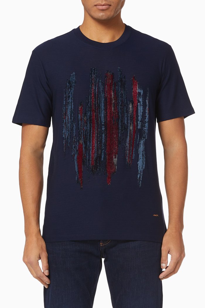 

Couture Cotton T-shirt, Blue
