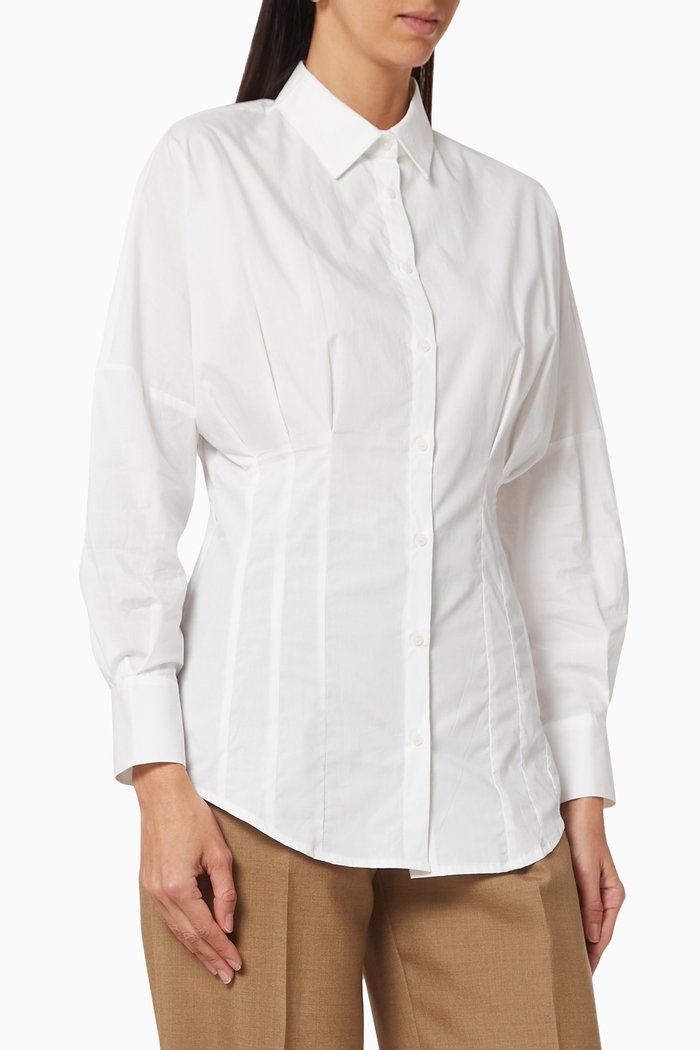 

Yashana Organic Cotton Shirt, White