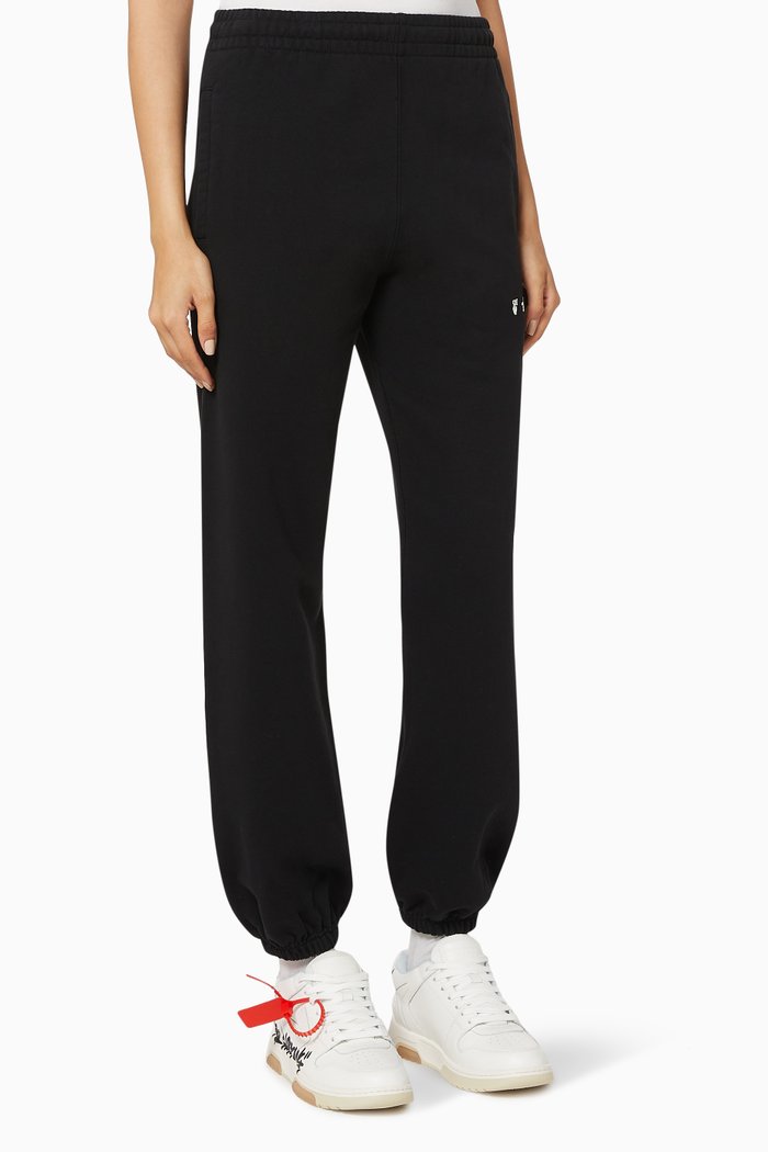 

Big Logo Cotton Sweatpants, Black