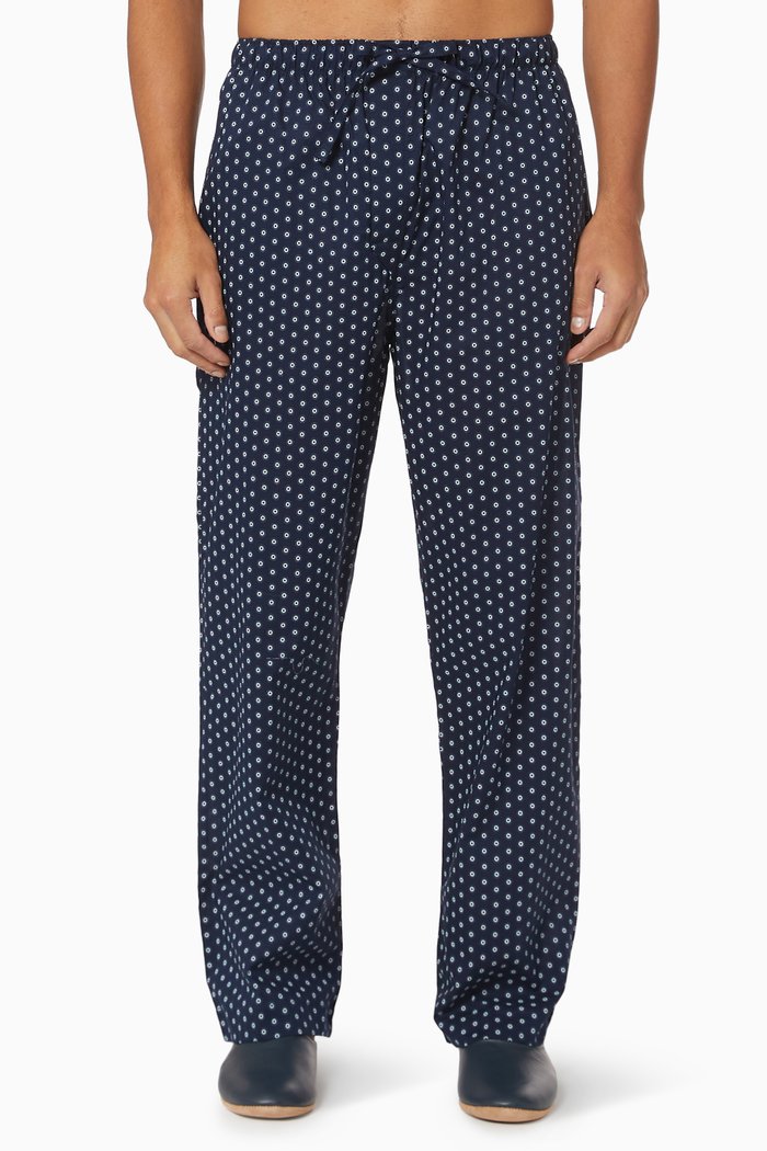 

Nelson 74 Cotton Lounge Pants, Blue