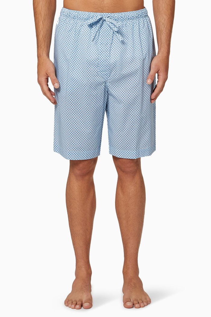 

Ledbury 40 Cotton Shorts, Blue