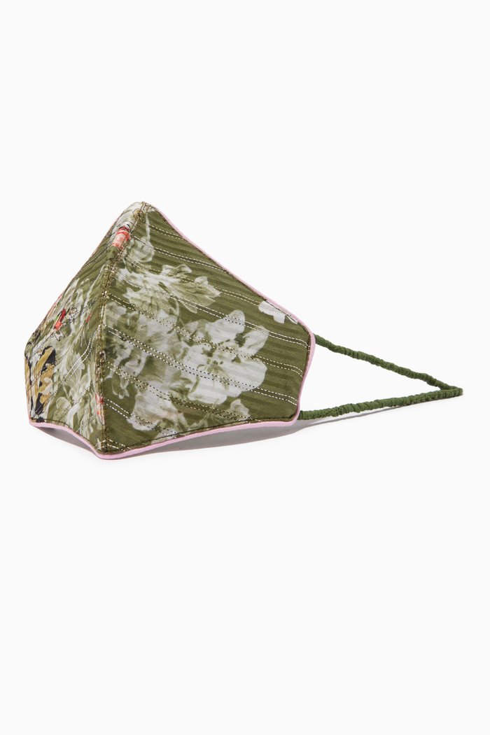 

Neem Face Mask in Cotton, Green