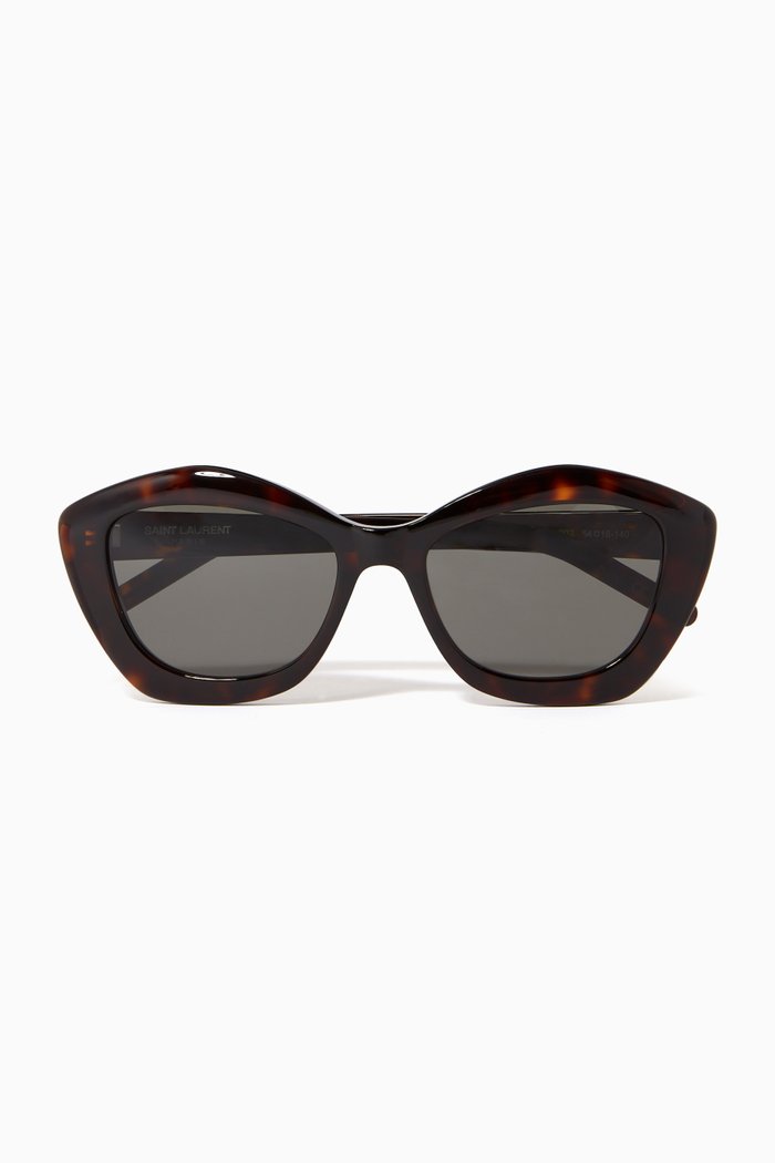 

SL 68 Cat Eye Sunglasses, Brown
