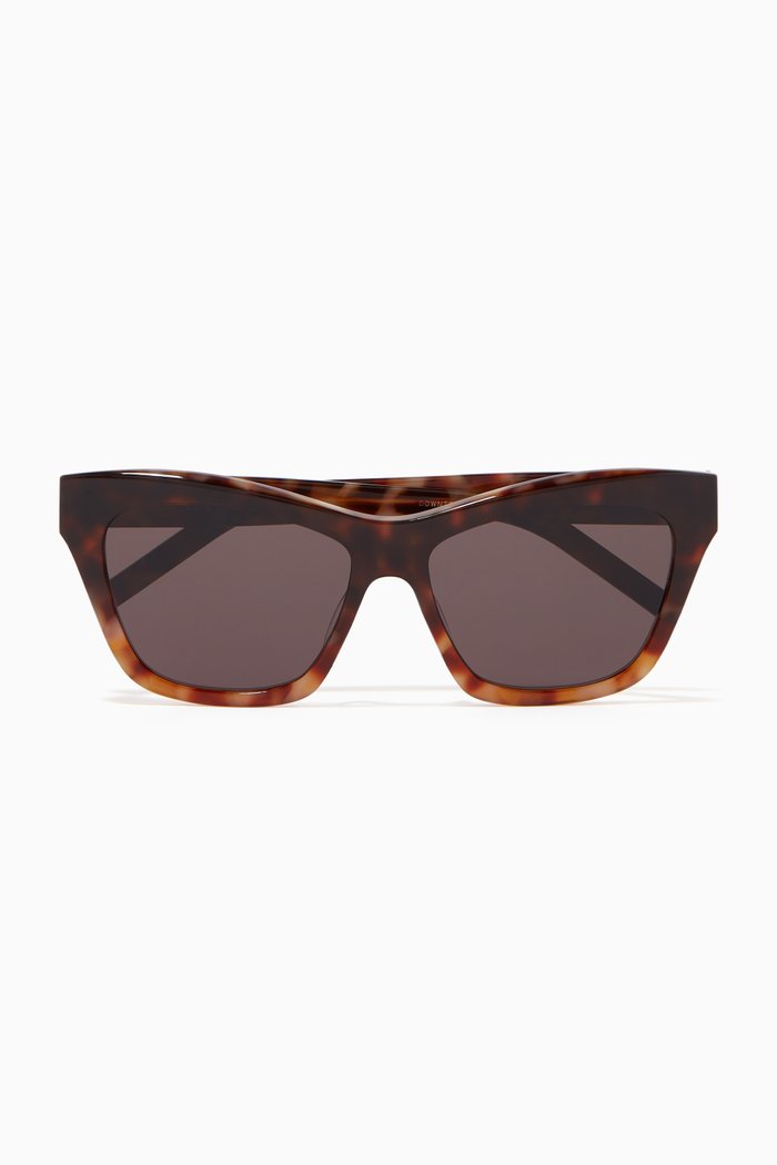 

Monogram SL M79 Squared Cat-eye Sunglasses, Brown