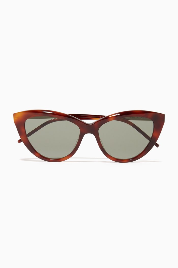 

Monogram SL M81 Cat-eye Sunglasses, Brown