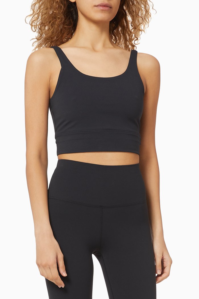 

Nike Yoga Luxe Crop Top, Black