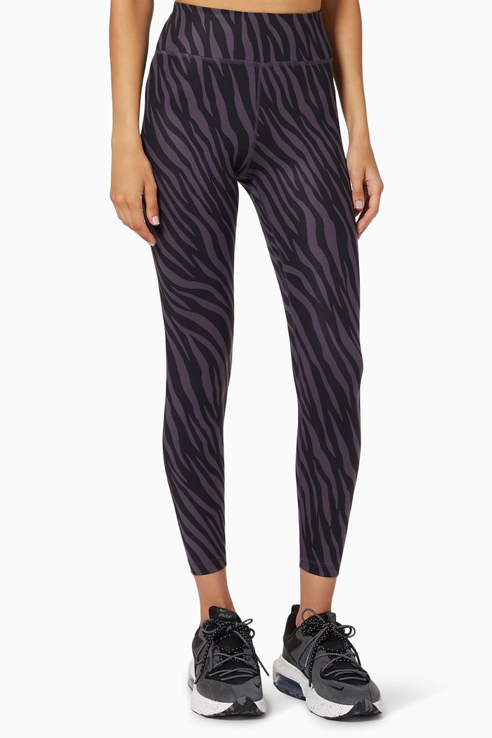 

Nike One Icon Clash 7/8 Printed Leggings, Pink