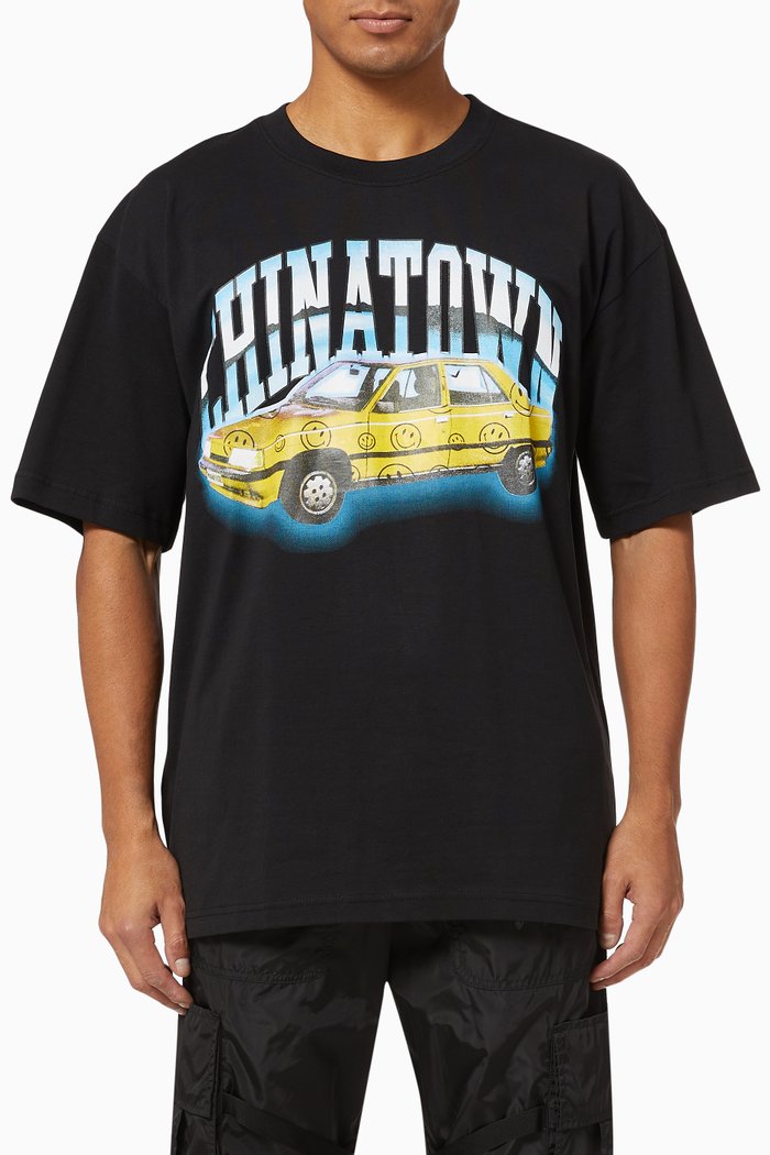 

Low Rider T-shirt in Cotton, Black