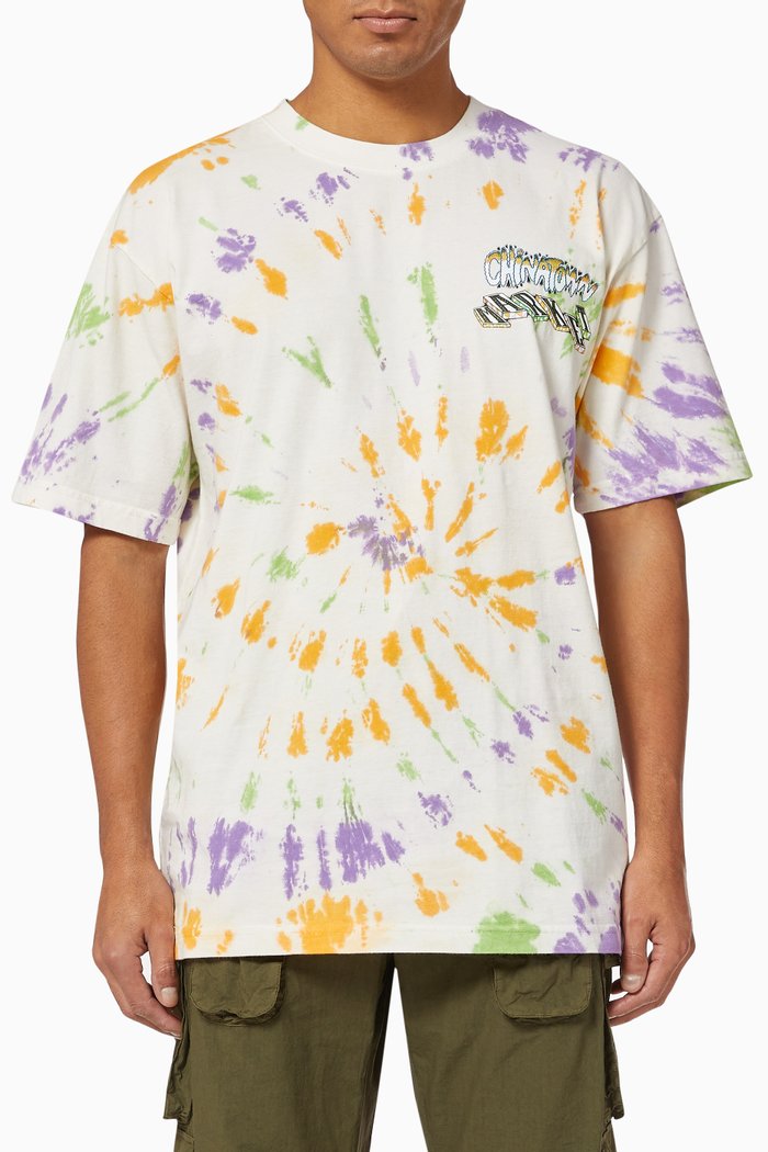 

Block Tie-Dye T-shirt, Multicolour