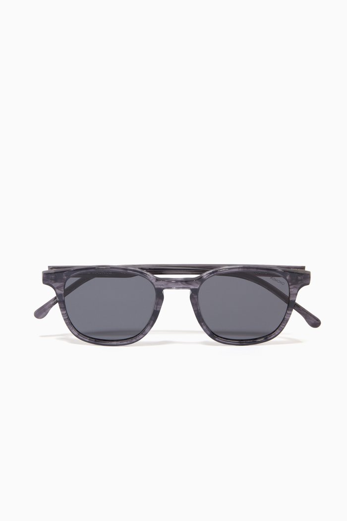 Maurice D Frame Sunglasses in Acetate, Grey