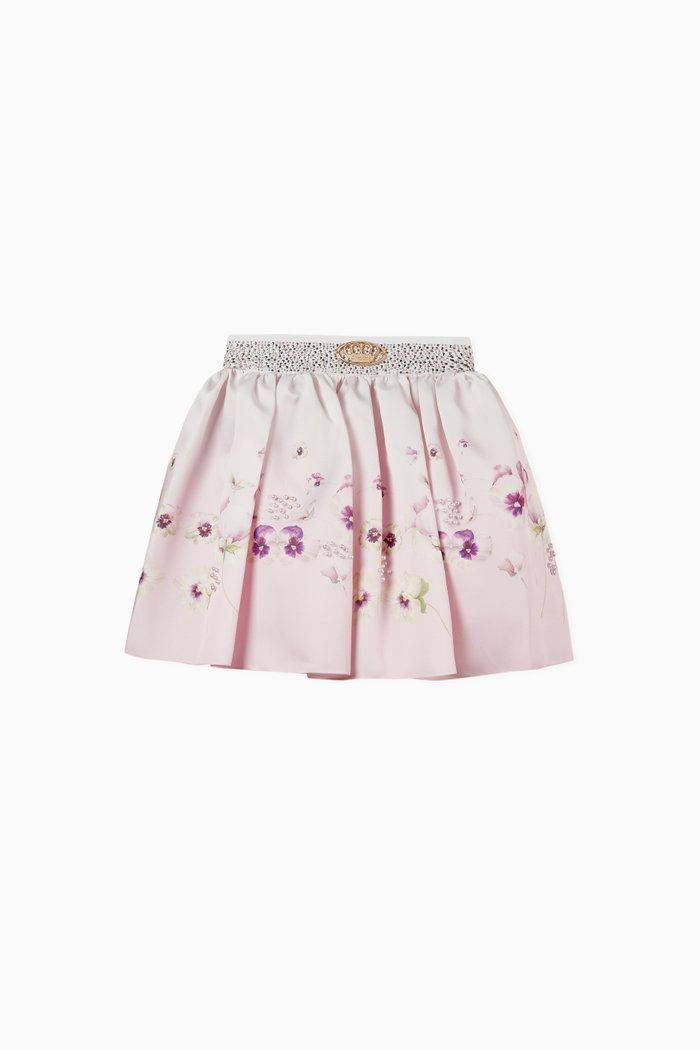 

Floral Skirt, Pink