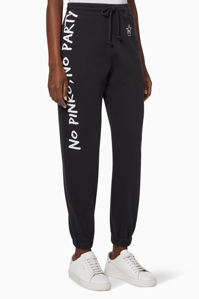 

Enologia Fleece Joggers, Black
