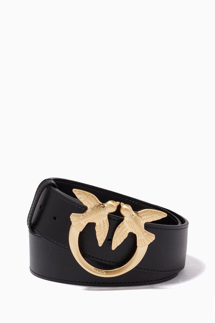 

Love Berry Belt in Leather, Black