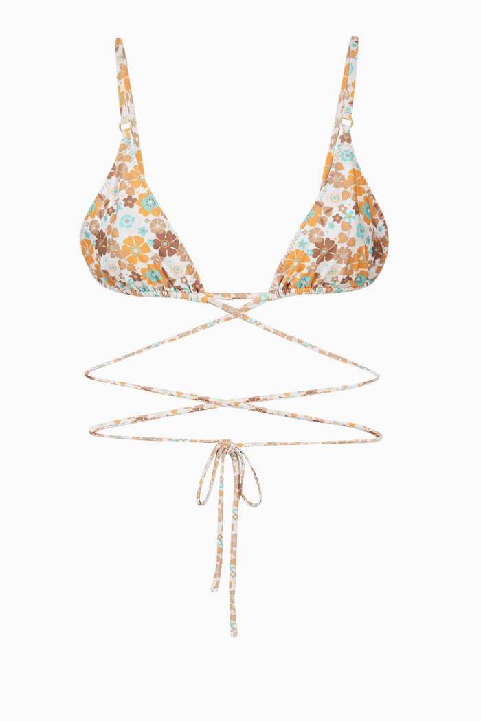 

Talise Tie String Bikini Top, Multicolour