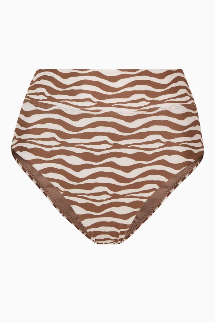 

Baja High-Waisted Bikini Bottom, Brown