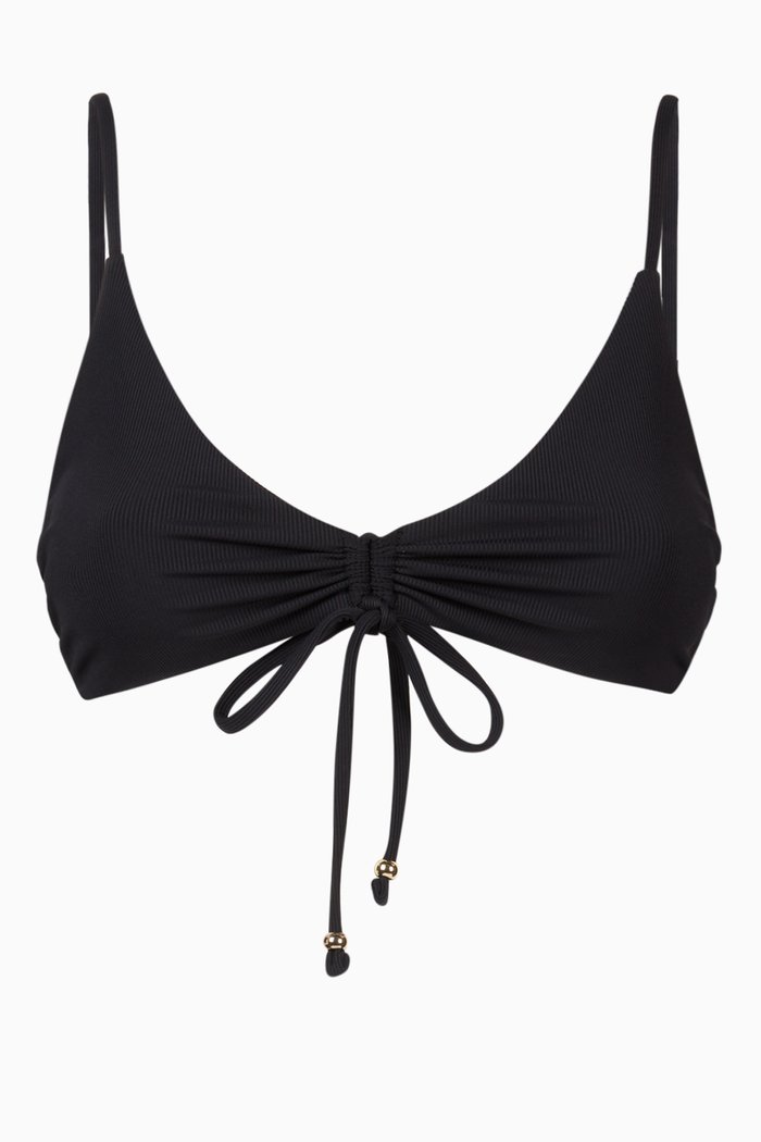 

Roberta Bikini Top, Black