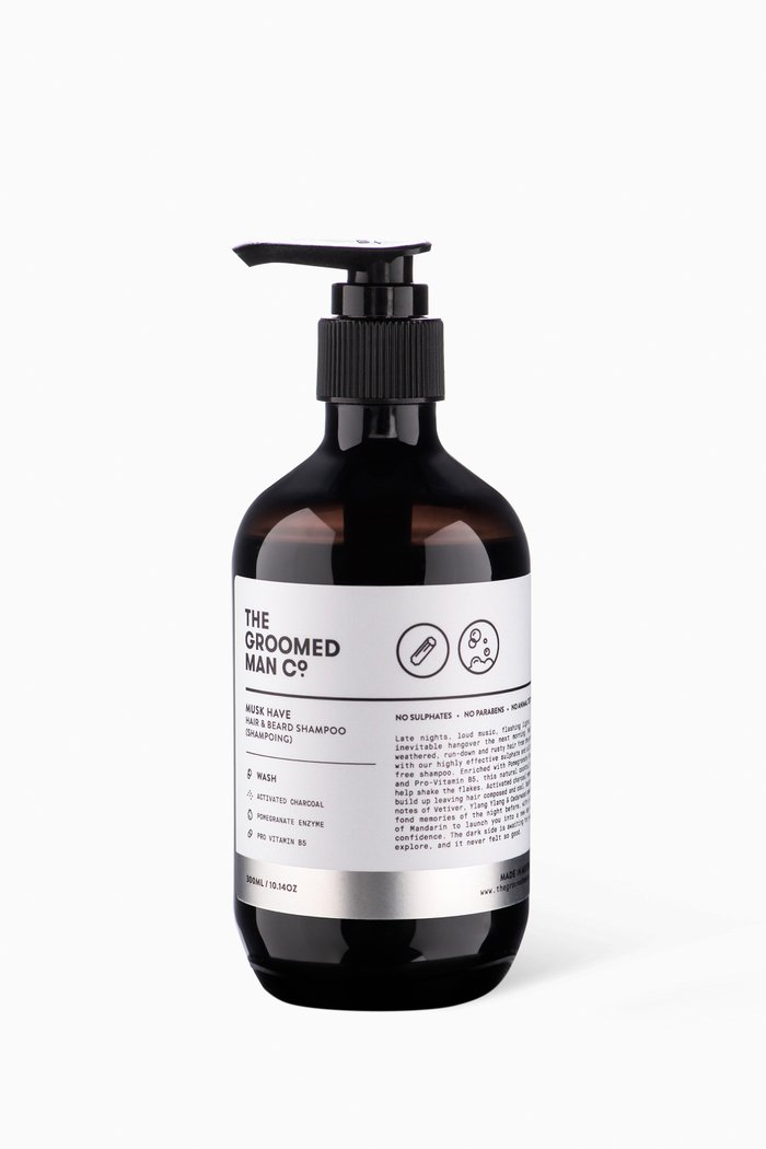 

Musk Have Beard & Hair Shampoo, 300ml, Multicolour